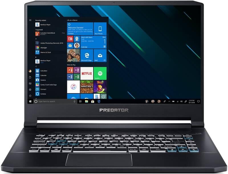 Notebook Acer Predator Triton 500 černý