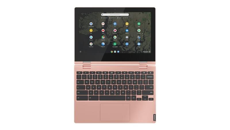Notebook Lenovo Chromebook C340-11 růžový, Notebook, Lenovo, Chromebook, C340-11, růžový