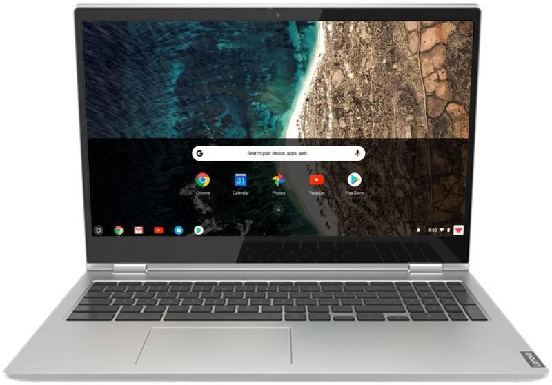 Notebook Lenovo Chromebook C340-15 stříbrný