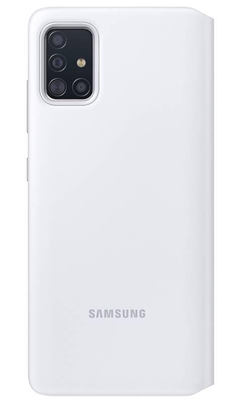 Pouzdro na mobil flipové Samsung S View Wallet Cover pro Galaxy A51 bílé, Pouzdro, na, mobil, flipové, Samsung, S, View, Wallet, Cover, pro, Galaxy, A51, bílé