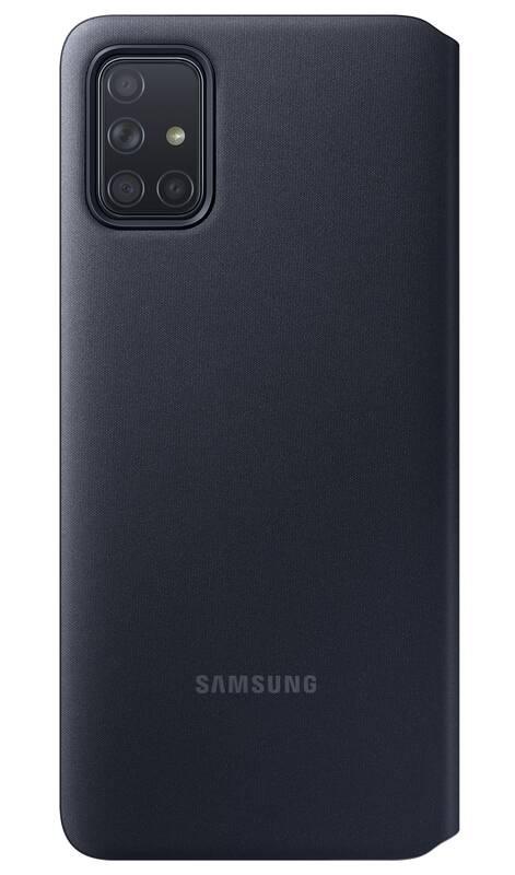 Pouzdro na mobil flipové Samsung S View Wallet Cover pro Galaxy A71 černé, Pouzdro, na, mobil, flipové, Samsung, S, View, Wallet, Cover, pro, Galaxy, A71, černé