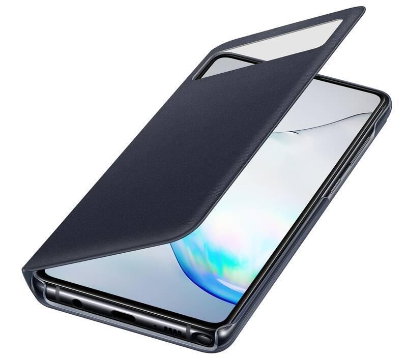 Pouzdro na mobil flipové Samsung S View Wallet Cover pro Note10 Lite černé