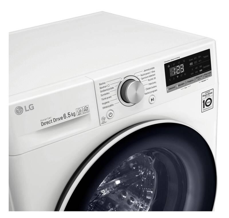 Pračka LG F2WN5S6N0 bílá