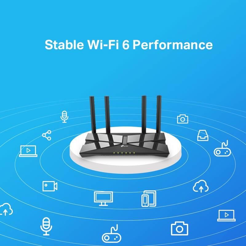 Router TP-Link Archer AX10 černý, Router, TP-Link, Archer, AX10, černý