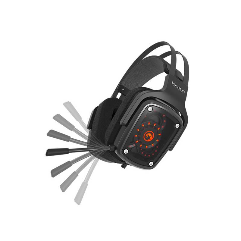 Headset Marvo HG9046, True 7.1 černý