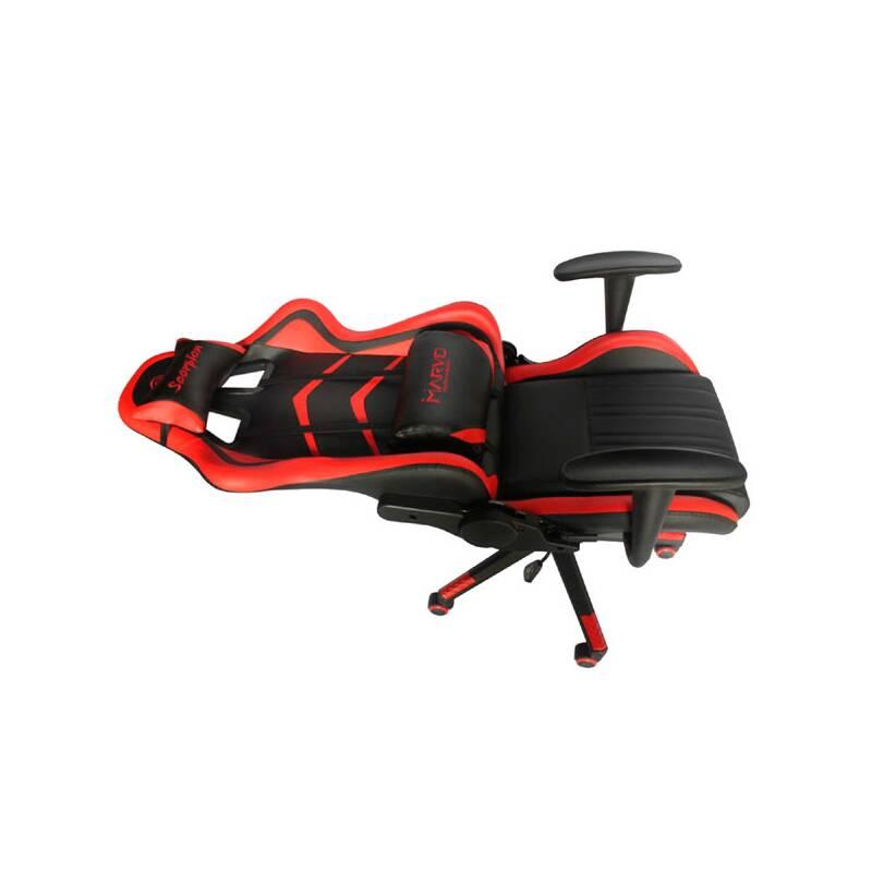 Herní židle Marvo CH-106 černá červená