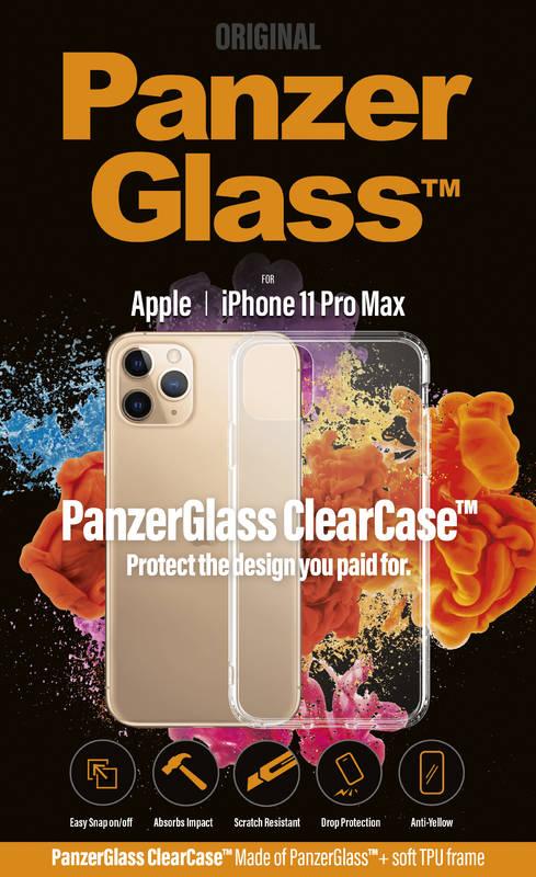 Kryt na mobil PanzerGlass pro Apple iPhone 11 Pro Max průhledný