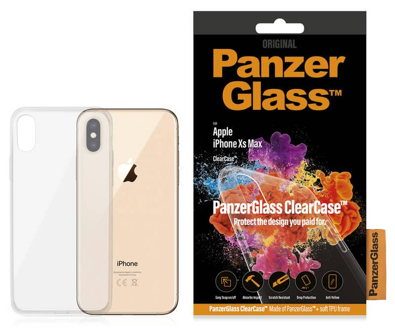 Kryt na mobil PanzerGlass pro Apple iPhone Xs Max průhledný