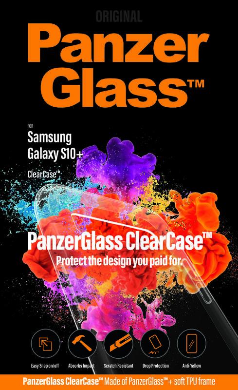 Kryt na mobil PanzerGlass pro Samsung Galaxy S10 průhledný, Kryt, na, mobil, PanzerGlass, pro, Samsung, Galaxy, S10, průhledný