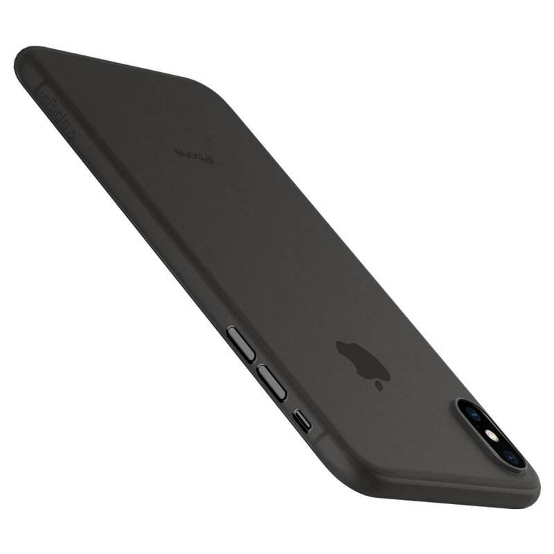 Kryt na mobil Spigen Air Skin pro Apple iPhone Xs Max černý