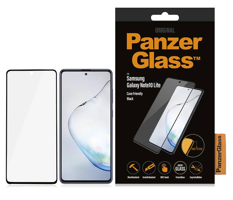 Ochranné sklo PanzerGlass Edge-to-Edge pro Samsung Galaxy Note 10 Lite černé, Ochranné, sklo, PanzerGlass, Edge-to-Edge, pro, Samsung, Galaxy, Note, 10, Lite, černé