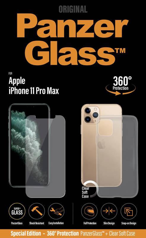 Ochranné sklo PanzerGlass pro Apple iPhone 11 Pro Max kryt na mobil Clear Case průhledné, Ochranné, sklo, PanzerGlass, pro, Apple, iPhone, 11, Pro, Max, kryt, na, mobil, Clear, Case, průhledné