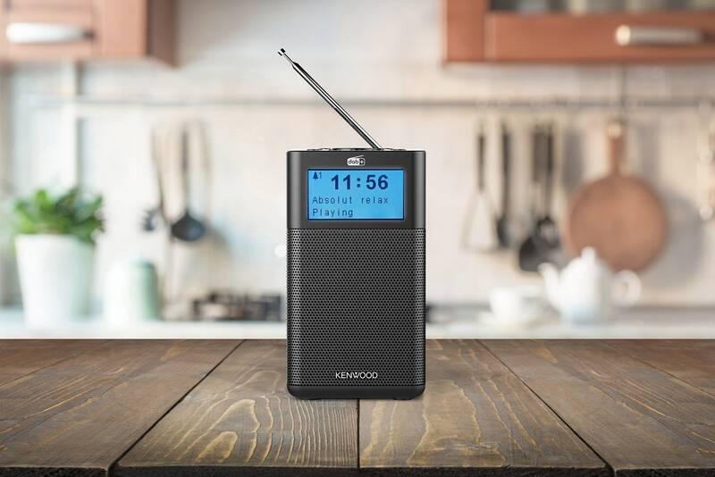 Radiopřijímač s DAB KENWOOD CR-M10DAB-B černý