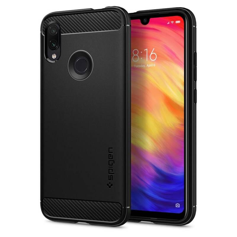 Kryt na mobil Spigen Rugged Armor pro Xiaomi Redmi Note 7 7 Pro černý, Kryt, na, mobil, Spigen, Rugged, Armor, pro, Xiaomi, Redmi, Note, 7, 7, Pro, černý