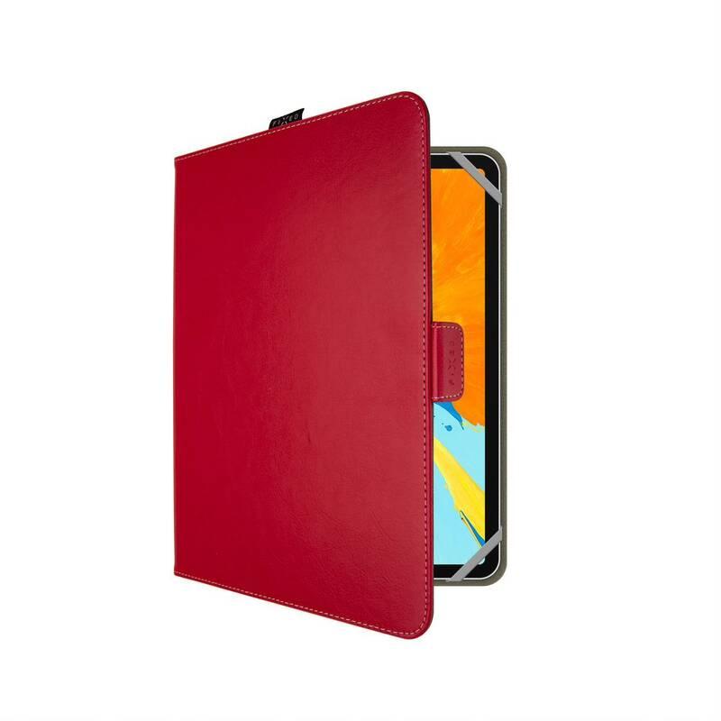 Pouzdro na tablet flipové FIXED Novel pro tablety 10,1" s kapsou pro stylus červené