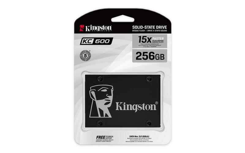 SSD Kingston KC600 256GB SATA3 2.5