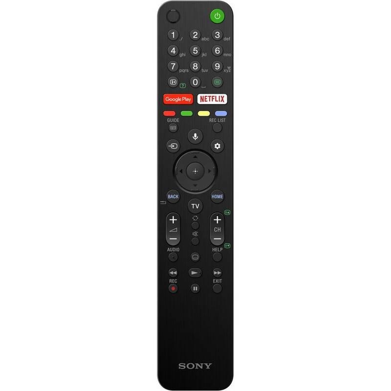 Televize Sony KD-55XH8077 stříbrná, Televize, Sony, KD-55XH8077, stříbrná