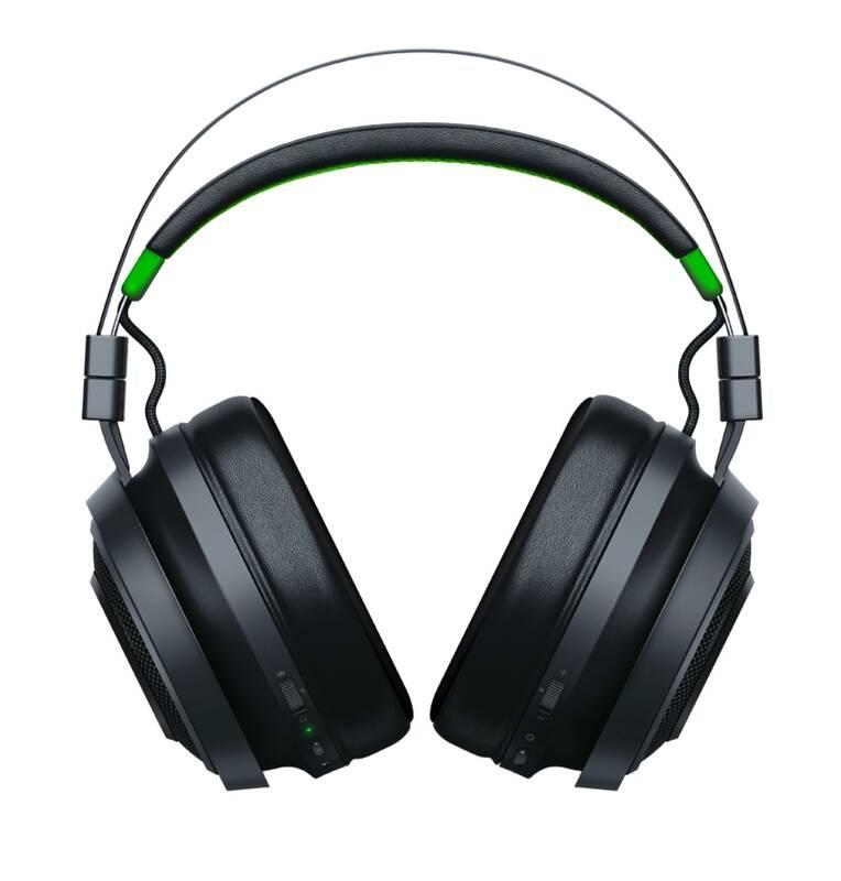 Headset Razer Nari Ultimate pro Xbox One černý zelený