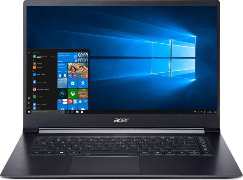 Notebook Acer Aspire 7 černý