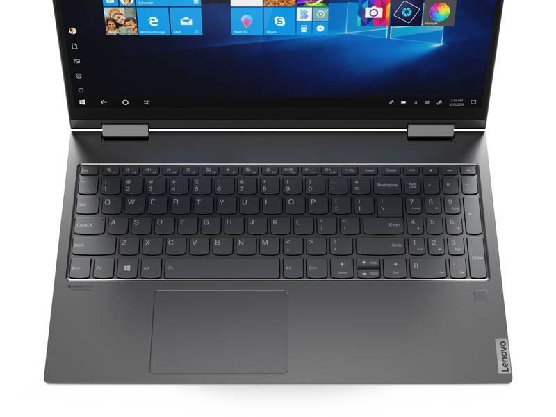 Notebook Lenovo Yoga C740-15IML šedý, Notebook, Lenovo, Yoga, C740-15IML, šedý