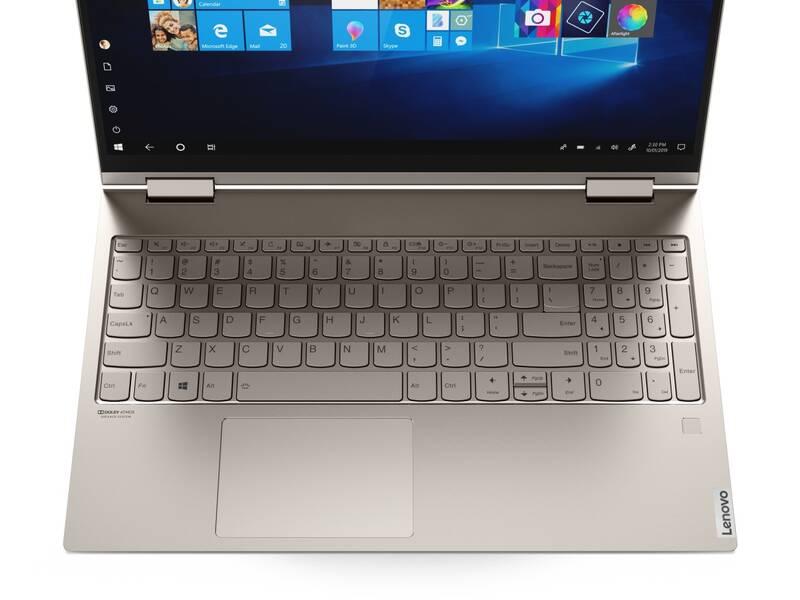 Notebook Lenovo Yoga C740-15IML zlatý, Notebook, Lenovo, Yoga, C740-15IML, zlatý