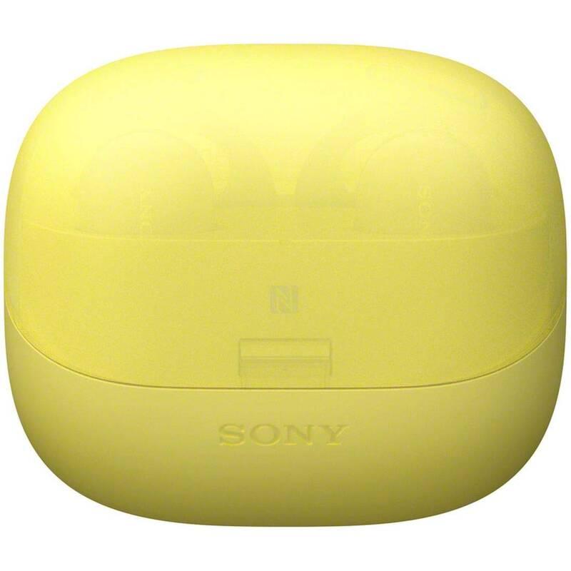 Sluchátka Sony WF-SP900, 4GB žlutá, Sluchátka, Sony, WF-SP900, 4GB, žlutá
