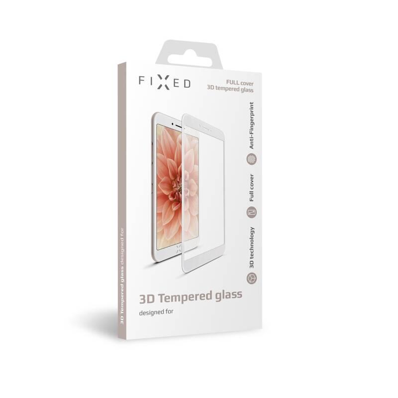 Ochranné sklo FIXED 3D Full-Cover pro Apple iPhone 6 6S bílé, Ochranné, sklo, FIXED, 3D, Full-Cover, pro, Apple, iPhone, 6, 6S, bílé