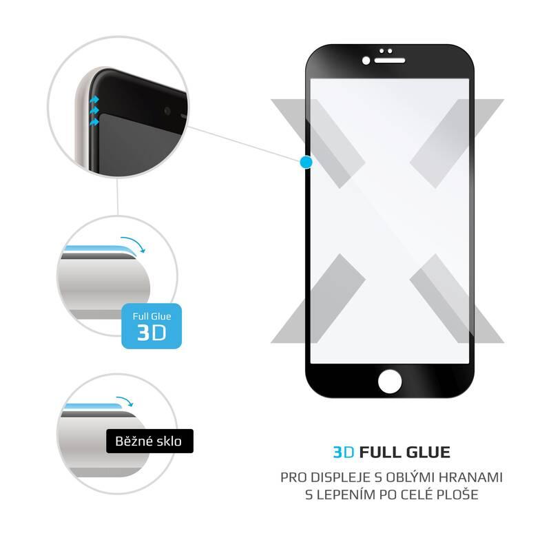 Ochranné sklo FIXED 3D Full-Cover pro Apple iPhone 6 6S černé
