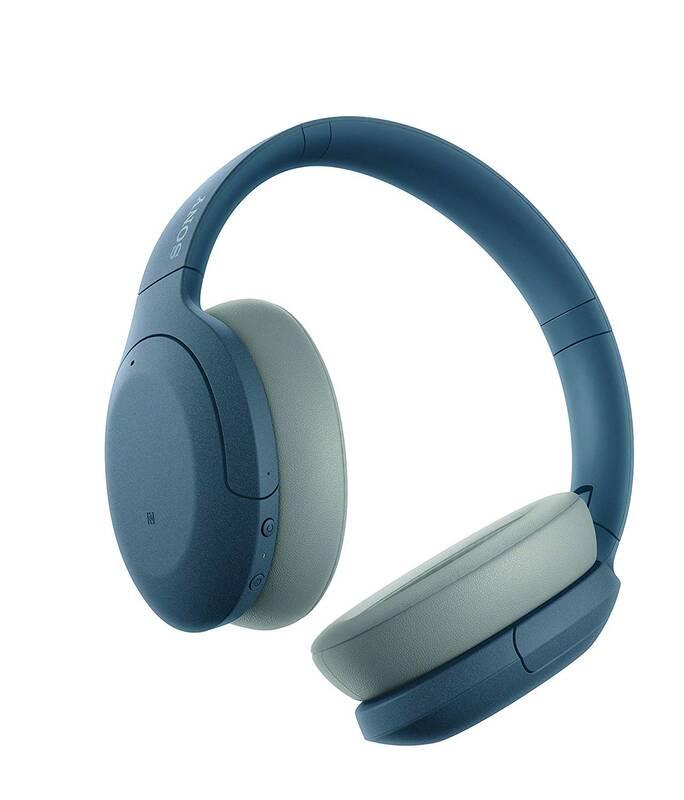 Sluchátka Sony WH-H910N modrá, Sluchátka, Sony, WH-H910N, modrá