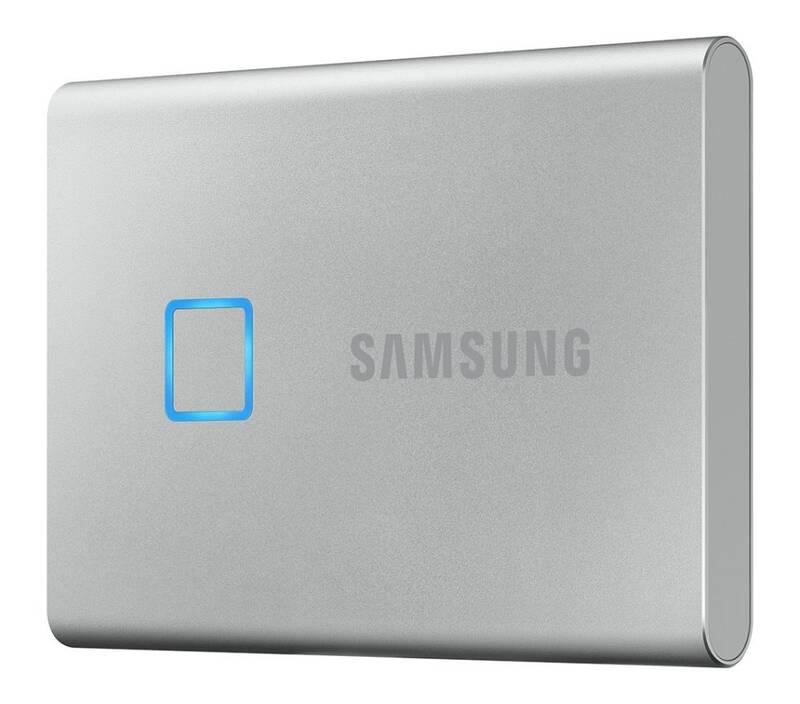 SSD externí Samsung T7 Touch 1TB stříbrný