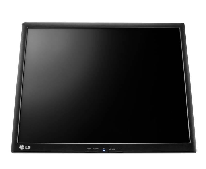 Monitor LG 19MB15T- I dotykový černý