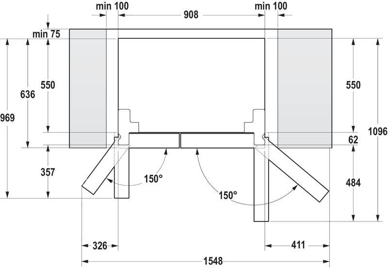 Americká lednice Gorenje NRS9182MX Inoxlook, Americká, lednice, Gorenje, NRS9182MX, Inoxlook