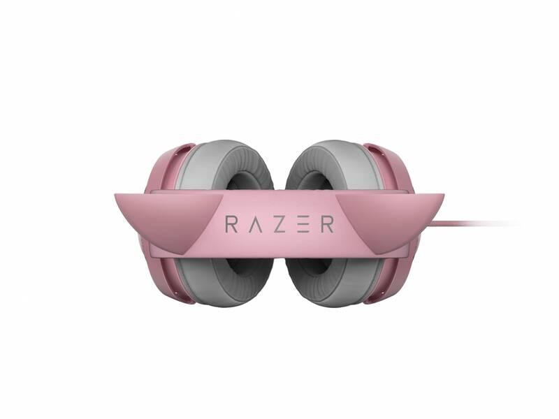 Headset Razer Kraken Kitty Ed. - Quartz růžový, Headset, Razer, Kraken, Kitty, Ed., Quartz, růžový
