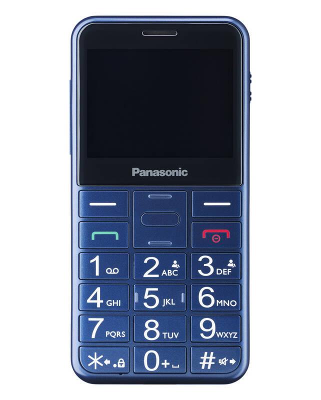 Mobilní telefon Panasonic KX-TU150EXC Dual SIM modrý, Mobilní, telefon, Panasonic, KX-TU150EXC, Dual, SIM, modrý