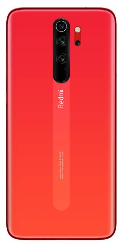 Mobilní telefon Xiaomi Redmi Note 8 Pro 128 GB červený oranžový