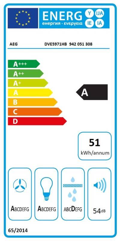 Odsavač par AEG Mastery DVE5971HB černý