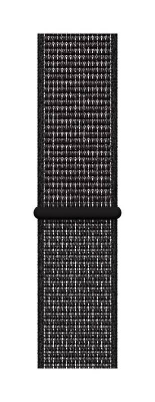 Řemínek Apple 44mm Black Nike Sport Loop, Řemínek, Apple, 44mm, Black, Nike, Sport, Loop