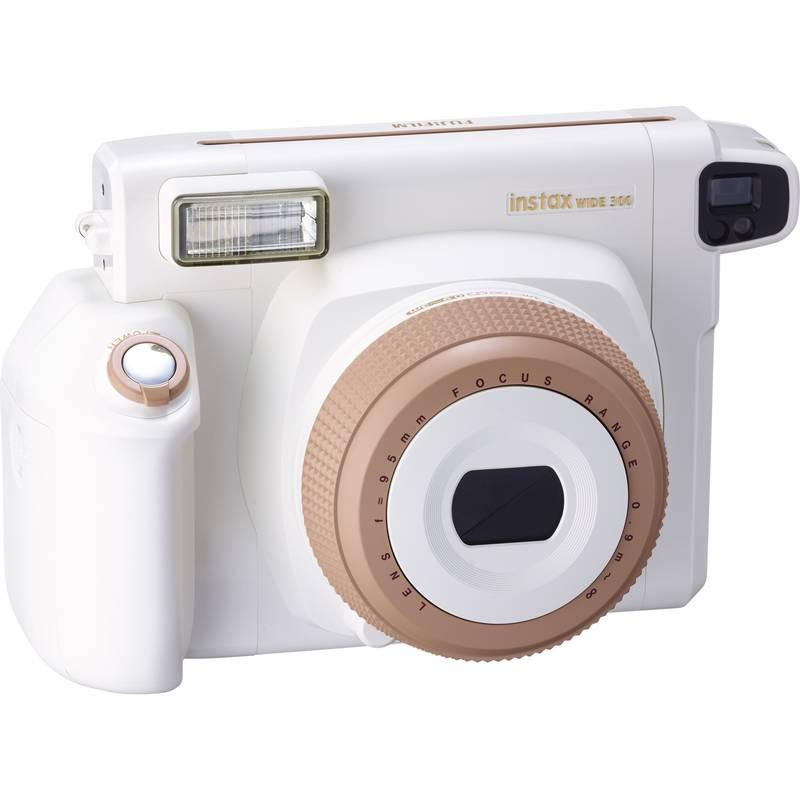 Digitální fotoaparát Fujifilm Instax wide 300 bílý hnědý, Digitální, fotoaparát, Fujifilm, Instax, wide, 300, bílý, hnědý