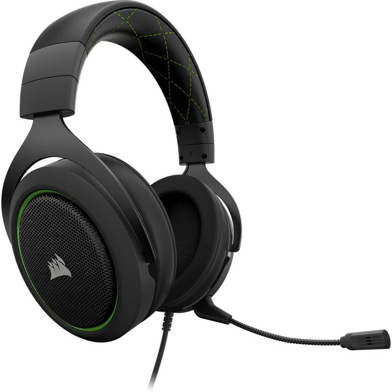 Headset Corsair HS50 černý zelený