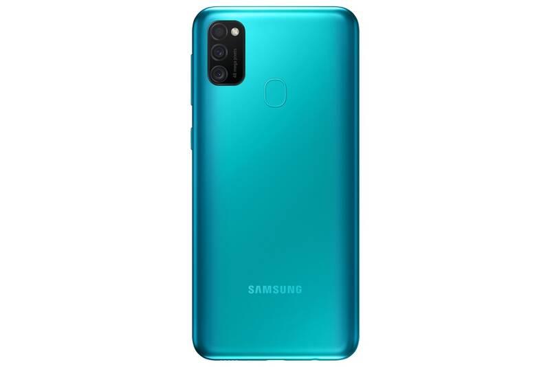 Mobilní telefon Samsung Galaxy M21 zelený, Mobilní, telefon, Samsung, Galaxy, M21, zelený