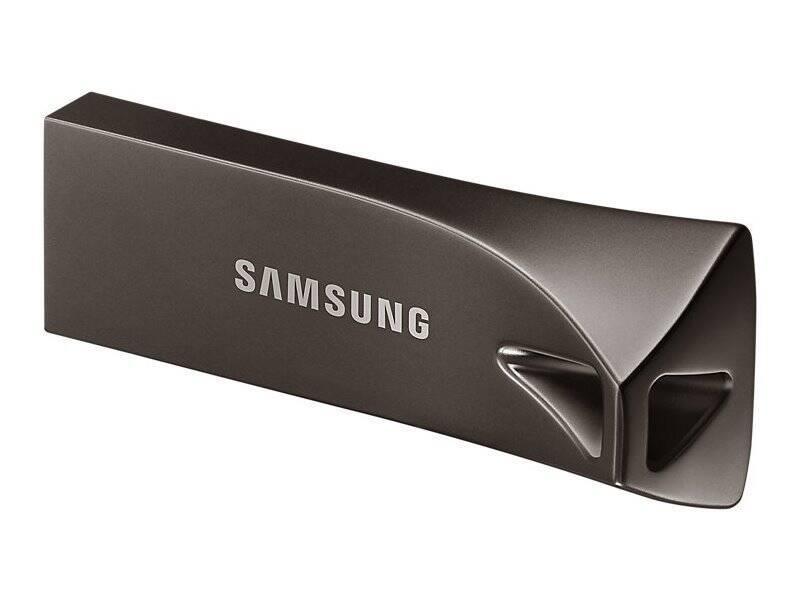 USB Flash Samsung Bar Plus 32GB šedý, USB, Flash, Samsung, Bar, Plus, 32GB, šedý