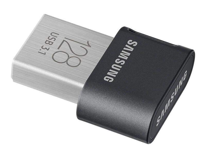 USB Flash Samsung Fit Plus 128GB černý, USB, Flash, Samsung, Fit, Plus, 128GB, černý