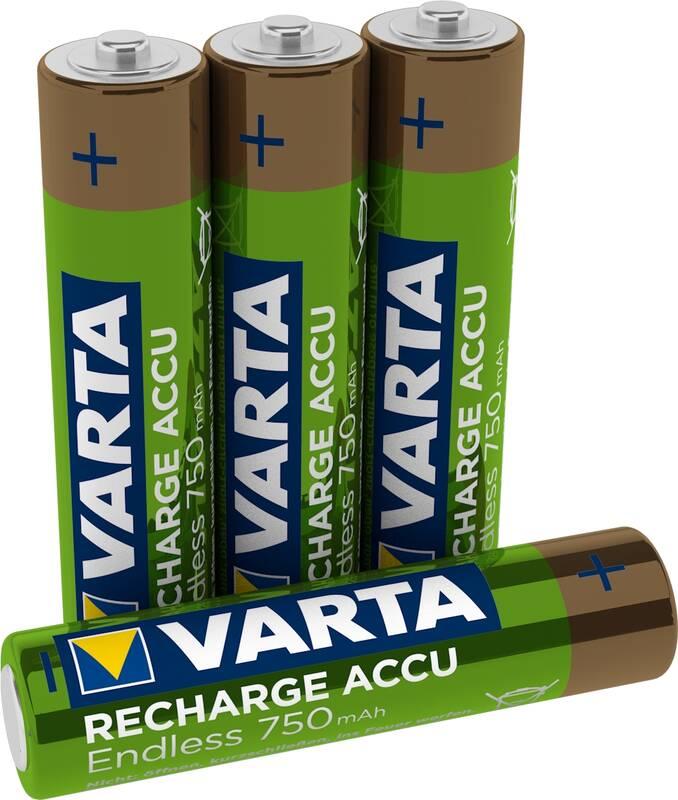Baterie nabíjecí Varta Endless HR03, AAA, 750mAh, Ni-MH, blistr 4ks, Baterie, nabíjecí, Varta, Endless, HR03, AAA, 750mAh, Ni-MH, blistr, 4ks