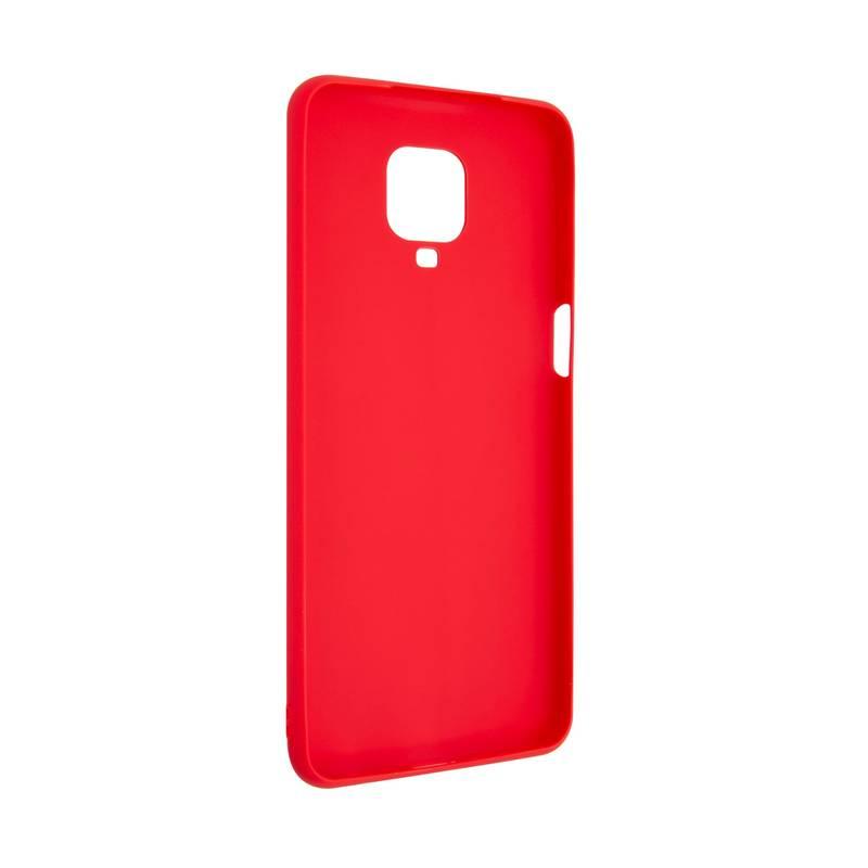 Kryt na mobil FIXED Story na Xiaomi Redmi Note 9 Pro červený