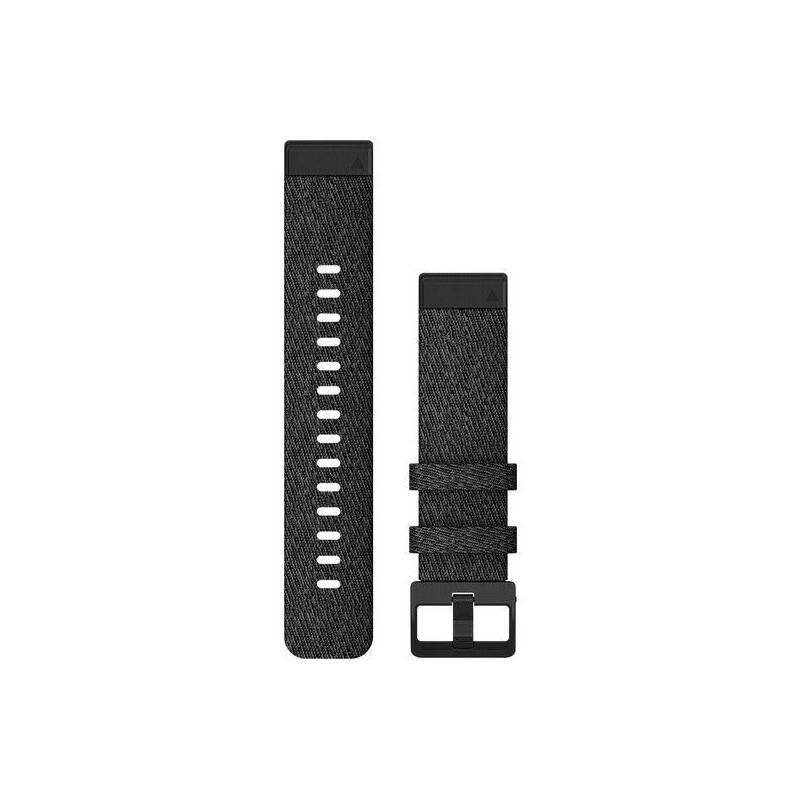 Řemínek Garmin QuickFit 20mm pro Fenix5S 6S, nylonový, černý, černá přezka, Řemínek, Garmin, QuickFit, 20mm, pro, Fenix5S, 6S, nylonový, černý, černá, přezka