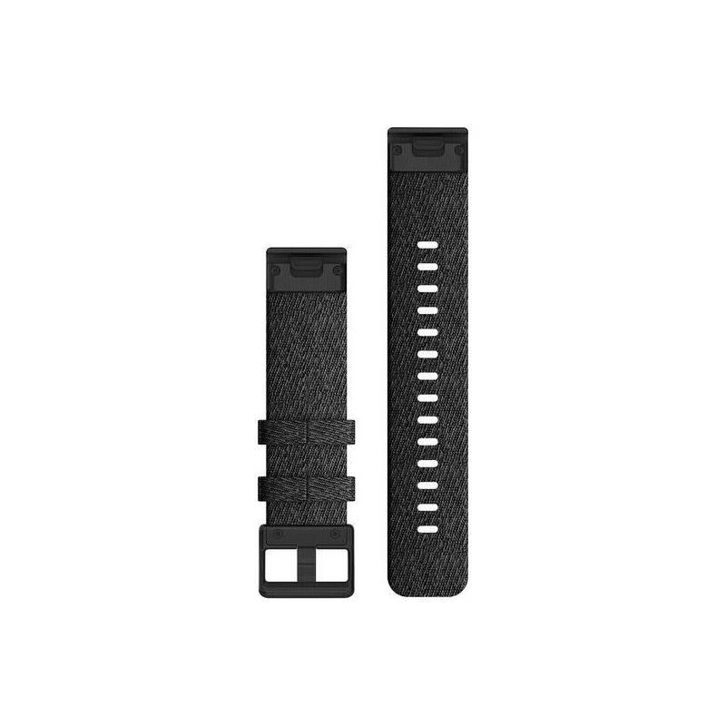 Řemínek Garmin QuickFit 20mm pro Fenix5S 6S, nylonový, černý, černá přezka, Řemínek, Garmin, QuickFit, 20mm, pro, Fenix5S, 6S, nylonový, černý, černá, přezka