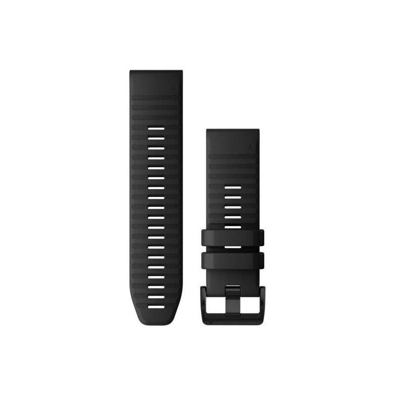 Řemínek Garmin QuickFit 26mm pro Fenix5X 6X, silikonový, černý, černá přezka, Řemínek, Garmin, QuickFit, 26mm, pro, Fenix5X, 6X, silikonový, černý, černá, přezka