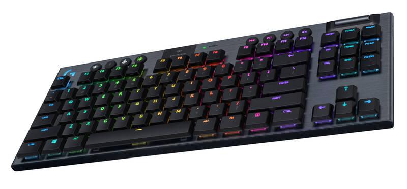 Klávesnice Logitech G915 TKL Lightspeed RGB, Tactile, US černá, Klávesnice, Logitech, G915, TKL, Lightspeed, RGB, Tactile, US, černá