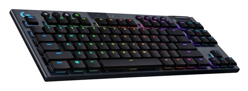 Klávesnice Logitech G915 TKL Lightspeed RGB, Tactile, US černá, Klávesnice, Logitech, G915, TKL, Lightspeed, RGB, Tactile, US, černá