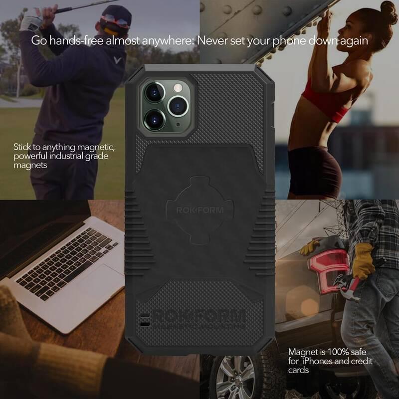 Kryt na mobil Rokform Rugged na Apple iPhone 11 Pro Max černý, Kryt, na, mobil, Rokform, Rugged, na, Apple, iPhone, 11, Pro, Max, černý